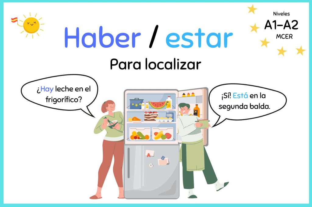 Haber / estar para&nbsp;localizar